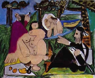 Le déjeuner sur l'herbe (Picasso) 4